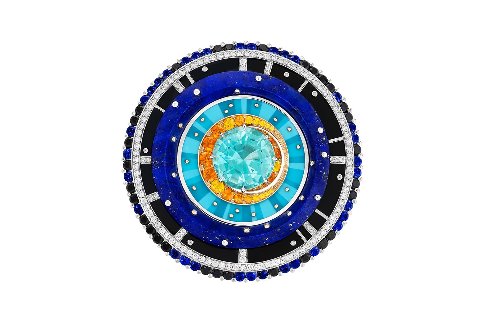 بروش جالاكسي توربيون Galaxie Tourbillon brooch من فان كليف أند آربلز Van Cleef & Arpels