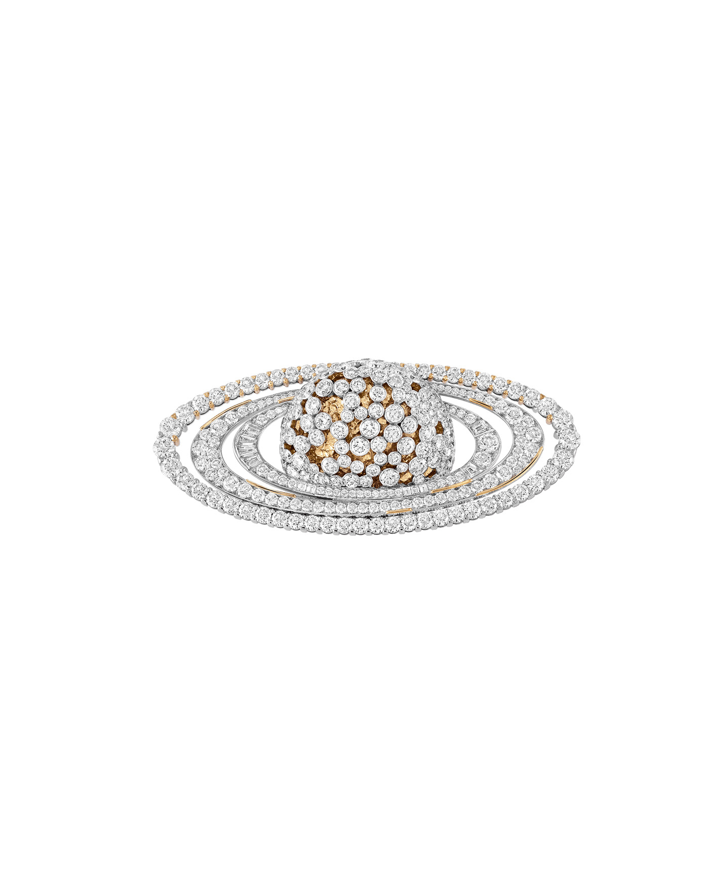 بروش ومشبك ساتورن Saturne clip من فان كليف وأربيلز Van Cleef & Arpels