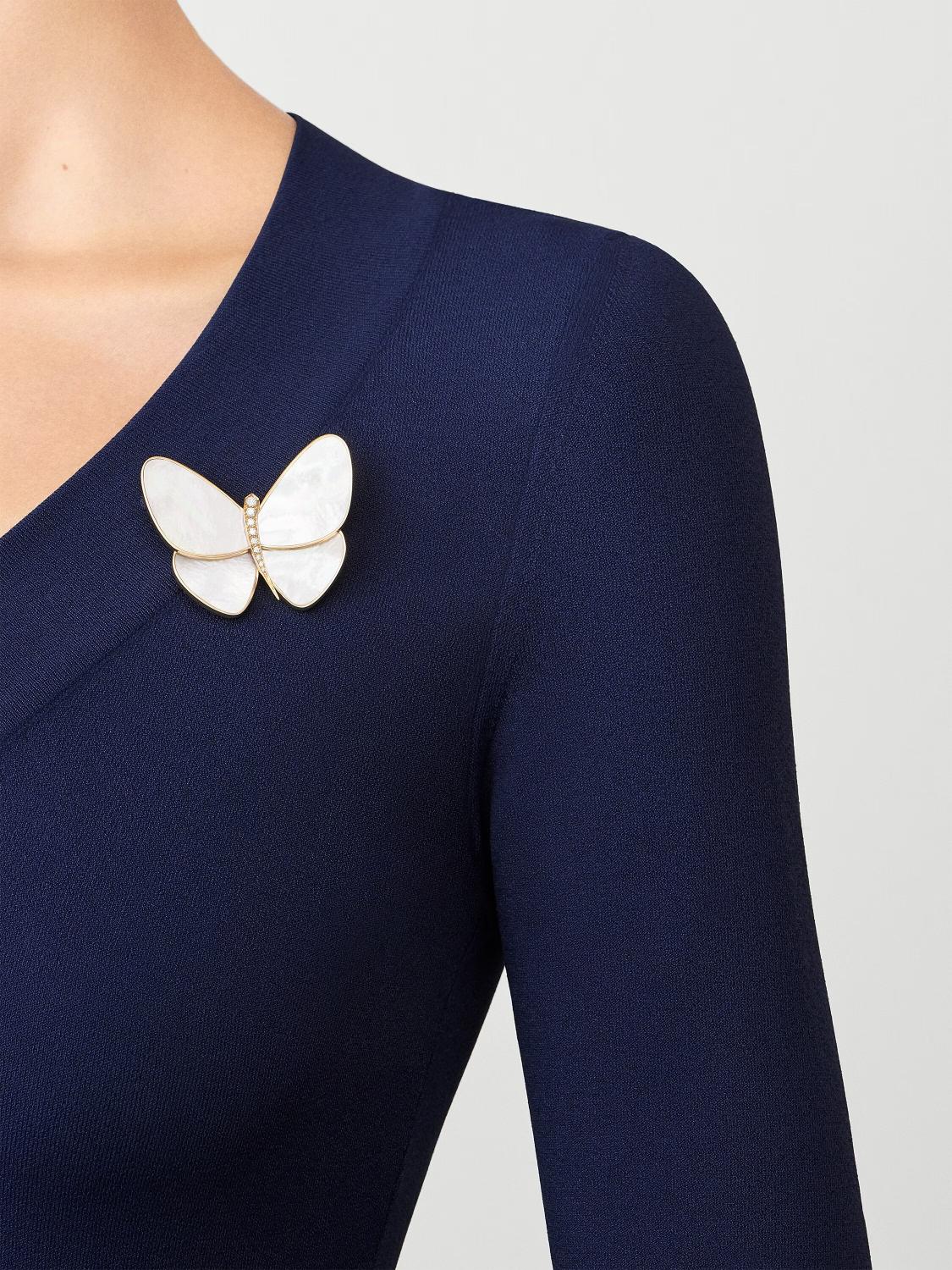 بروش Butterfly Clip  من Van Cleef & Arpels