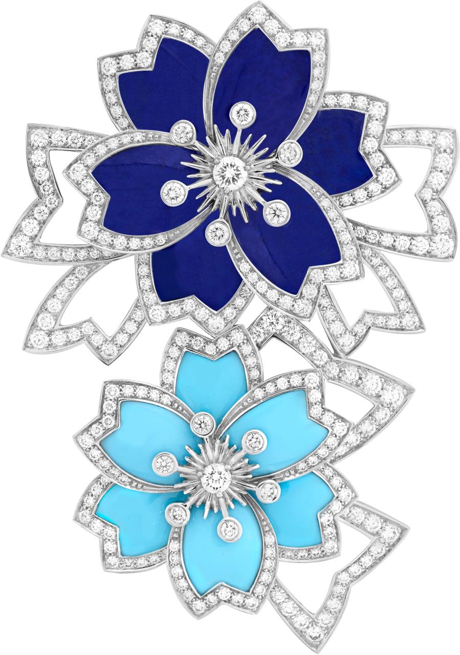 بروش Hellébore من فان كليف أند أربلز Van Cleef & Arpels