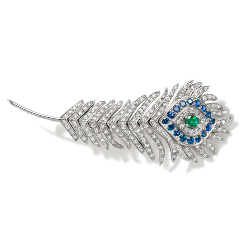 بروش Peacock Feather من Cassandra Goad