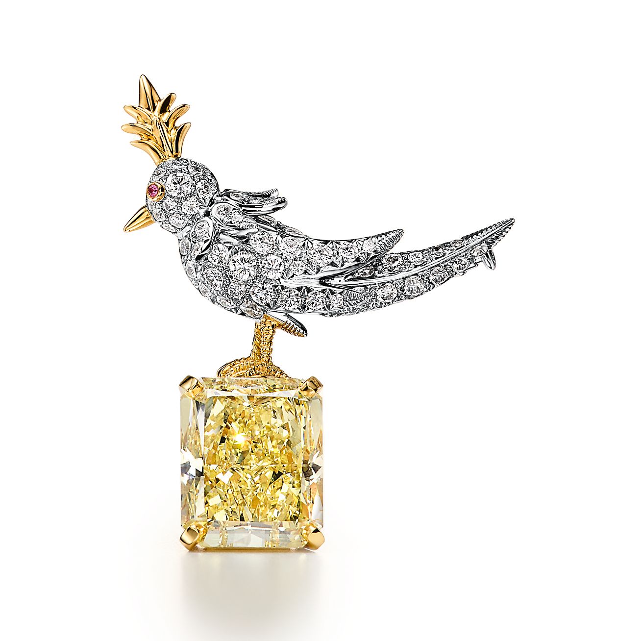 بروش Schlumberger Bird on a Rock من Tiffany & Co