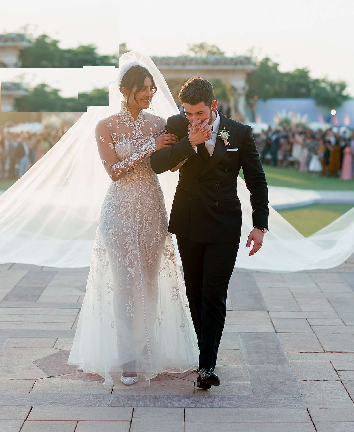 بريانكا شوبرا في حفل زفافها