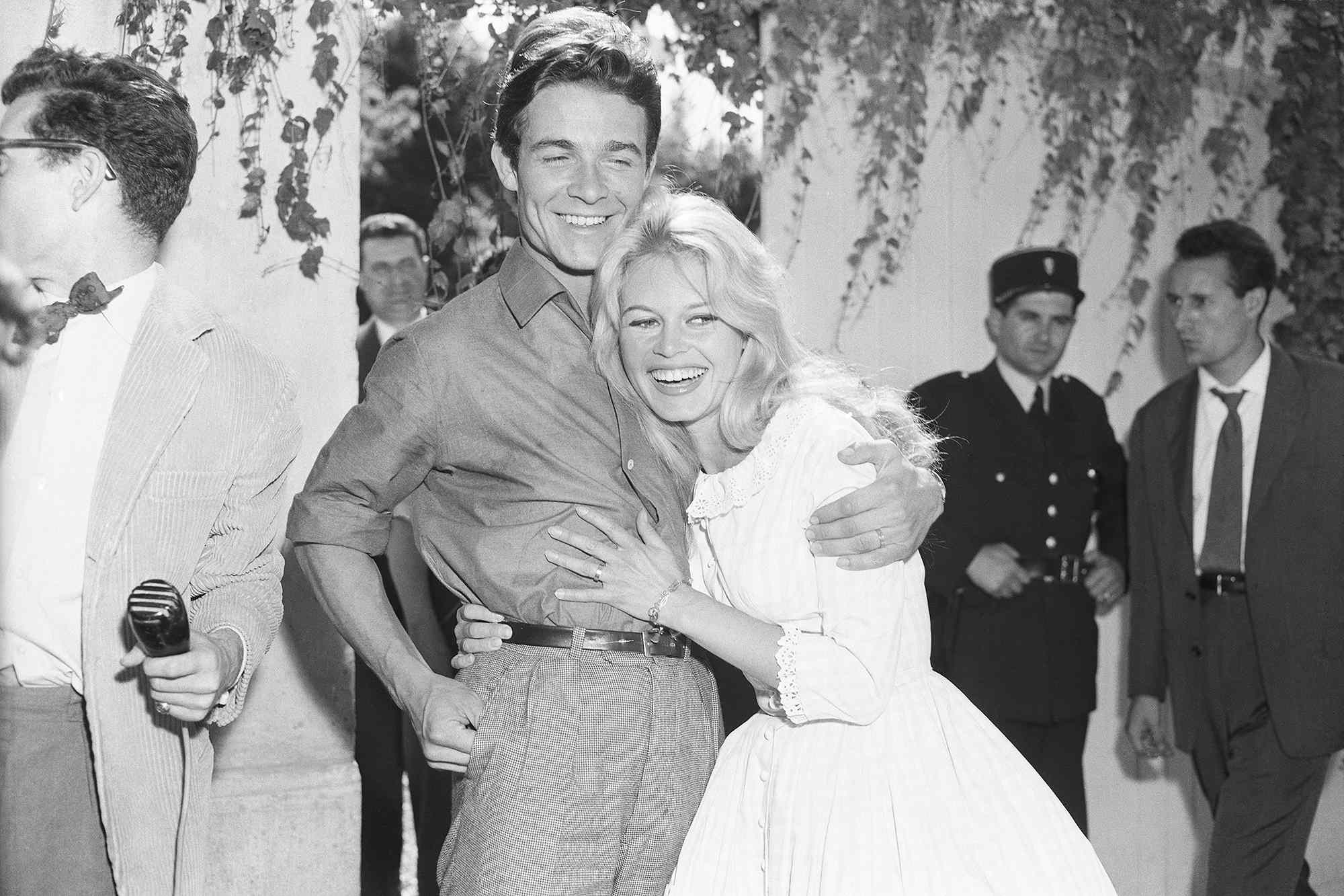 بريجيت باردو Brigitte Bardot وجاك شاريه Jacques Charrier