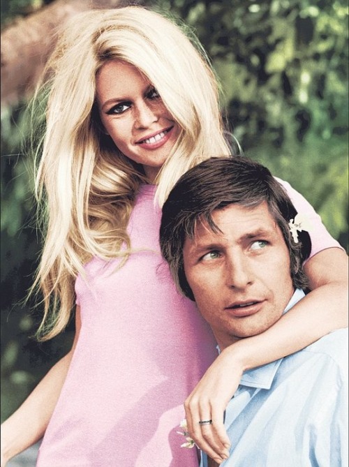 بريجيت باردو Brigitte Bardot وغونتر ساكس Gunter Sachs