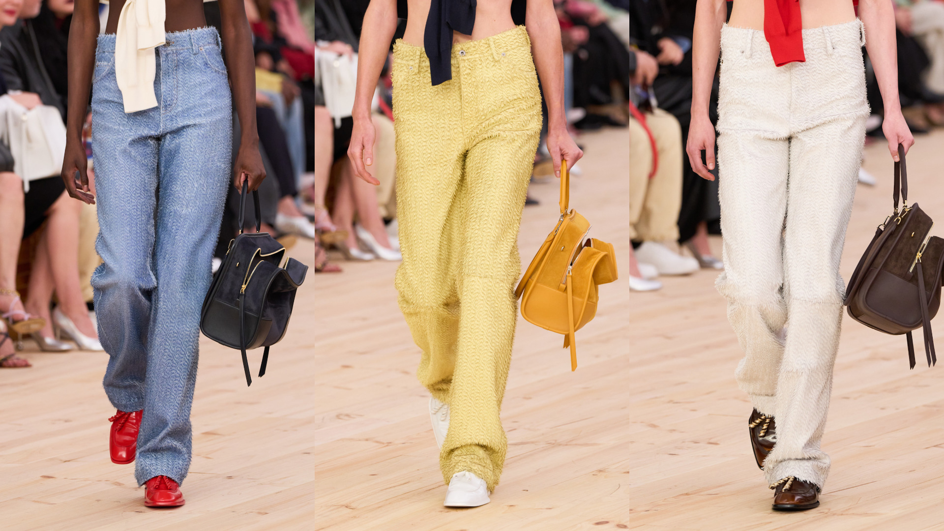 بناطيل بخصر منخفض من Loewe