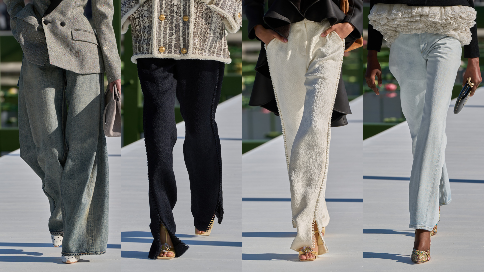 بناطيل بقصة مستقيمة من ‏Christian Dior