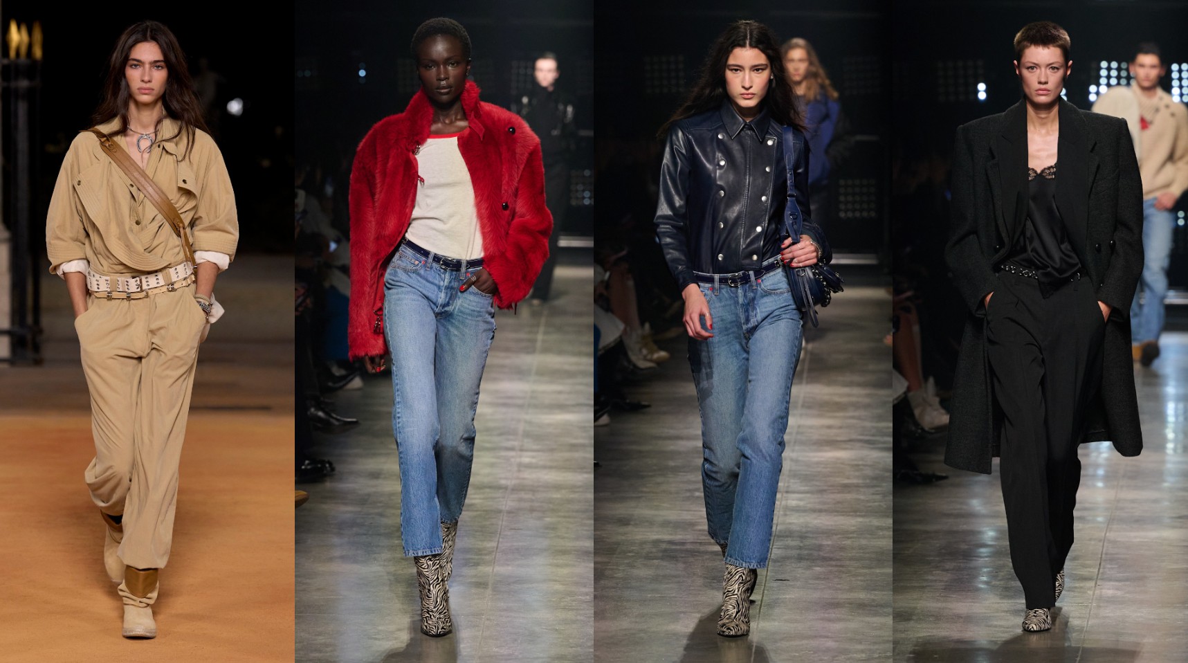 بناطيل مستقيمة وواسعة من Isabel Marant