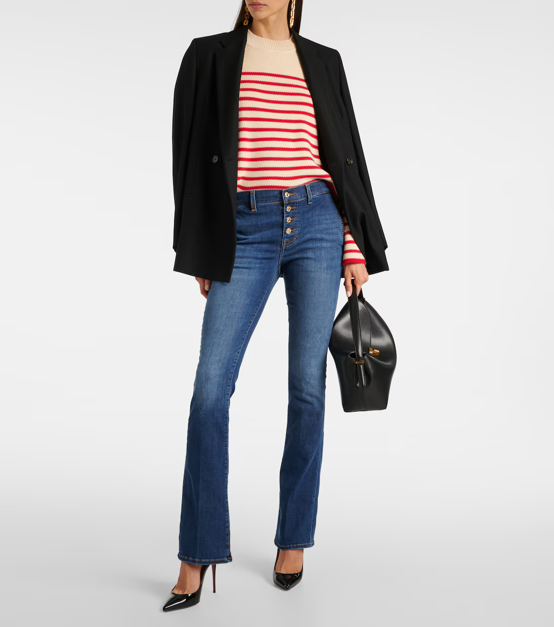 بنطال بقصة Bootcut من 7 For All Mankind