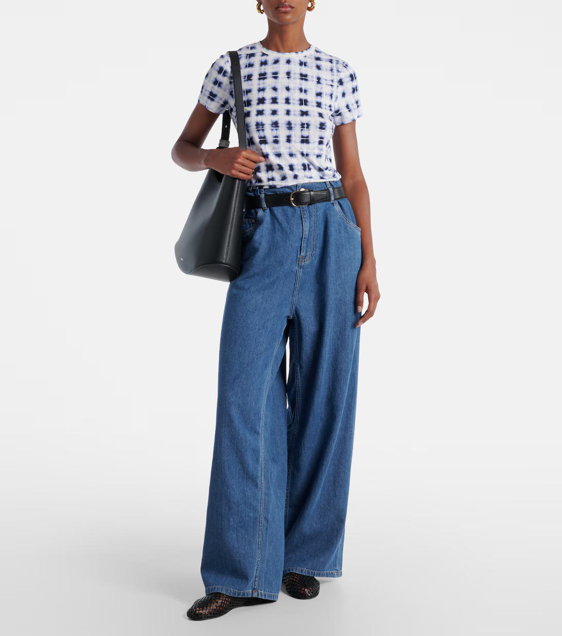 بنطال بقصة Wide leg من Proenza Schouler