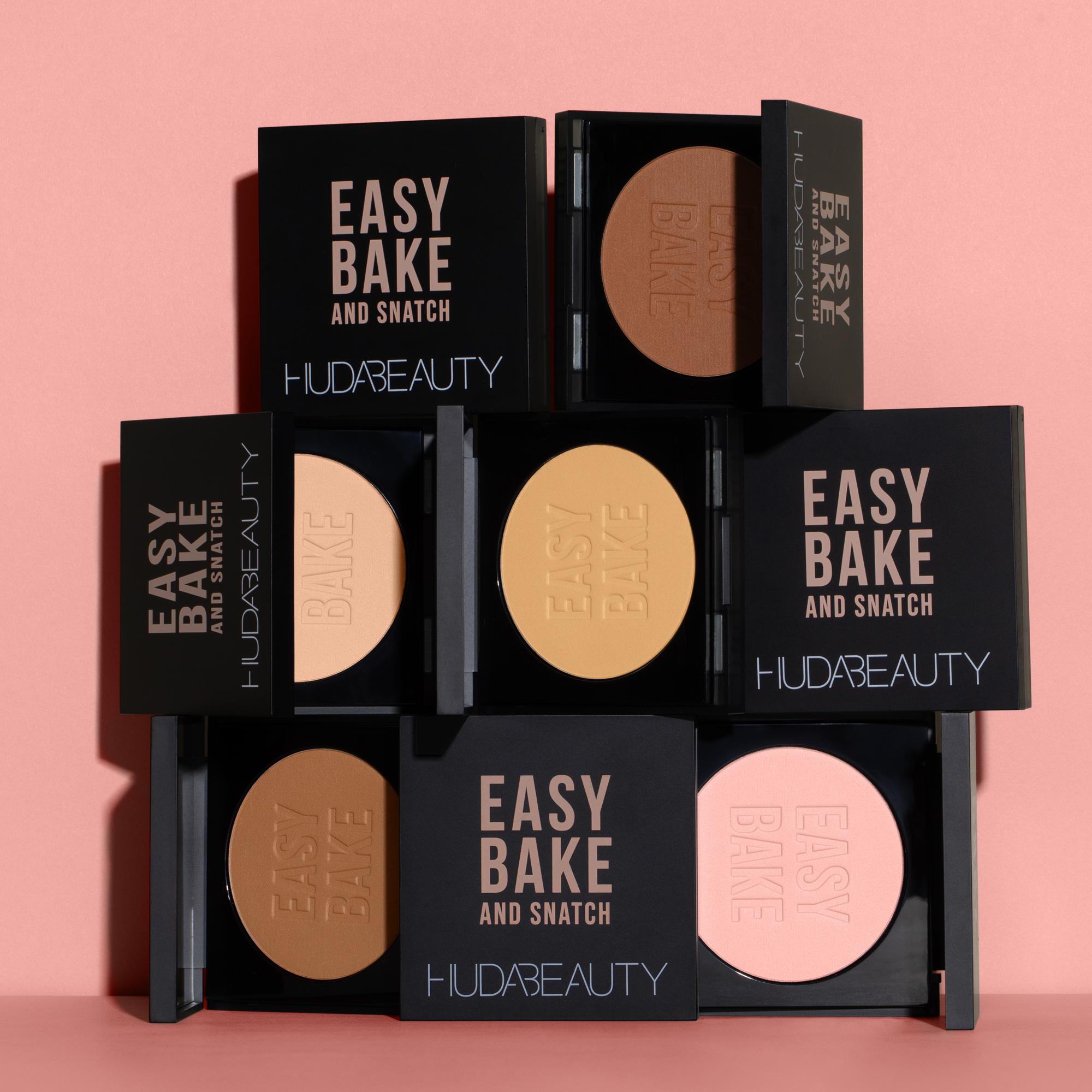 بودرة Easy Bake and Snatch الجديدة من علامة HUDA BEAUTY لفتيح البشرة وتثبيت المكياج