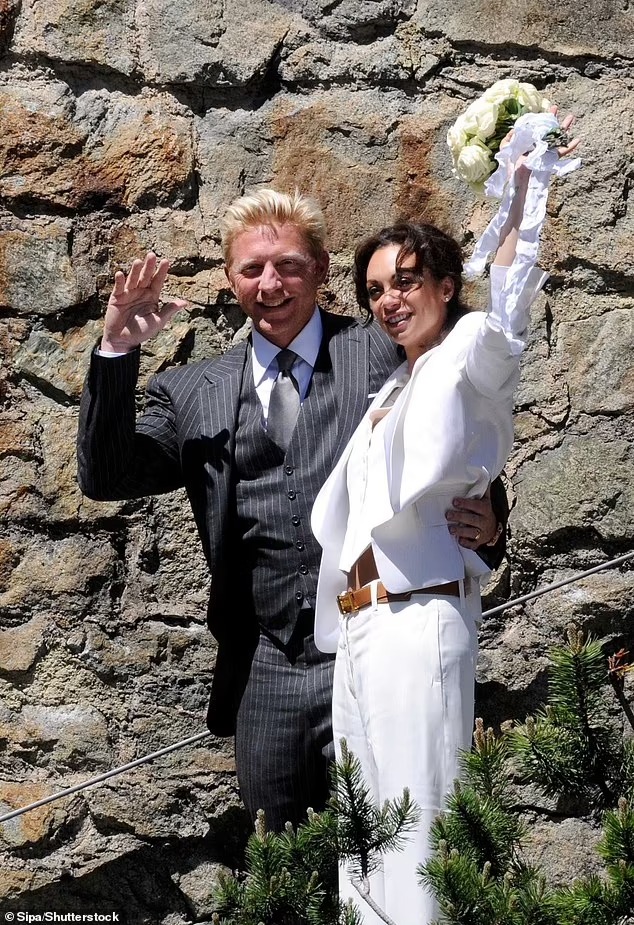 بوريس بيكر Boris Becker وشارلي كيرسنبرغ Sharlely Kerssenberg