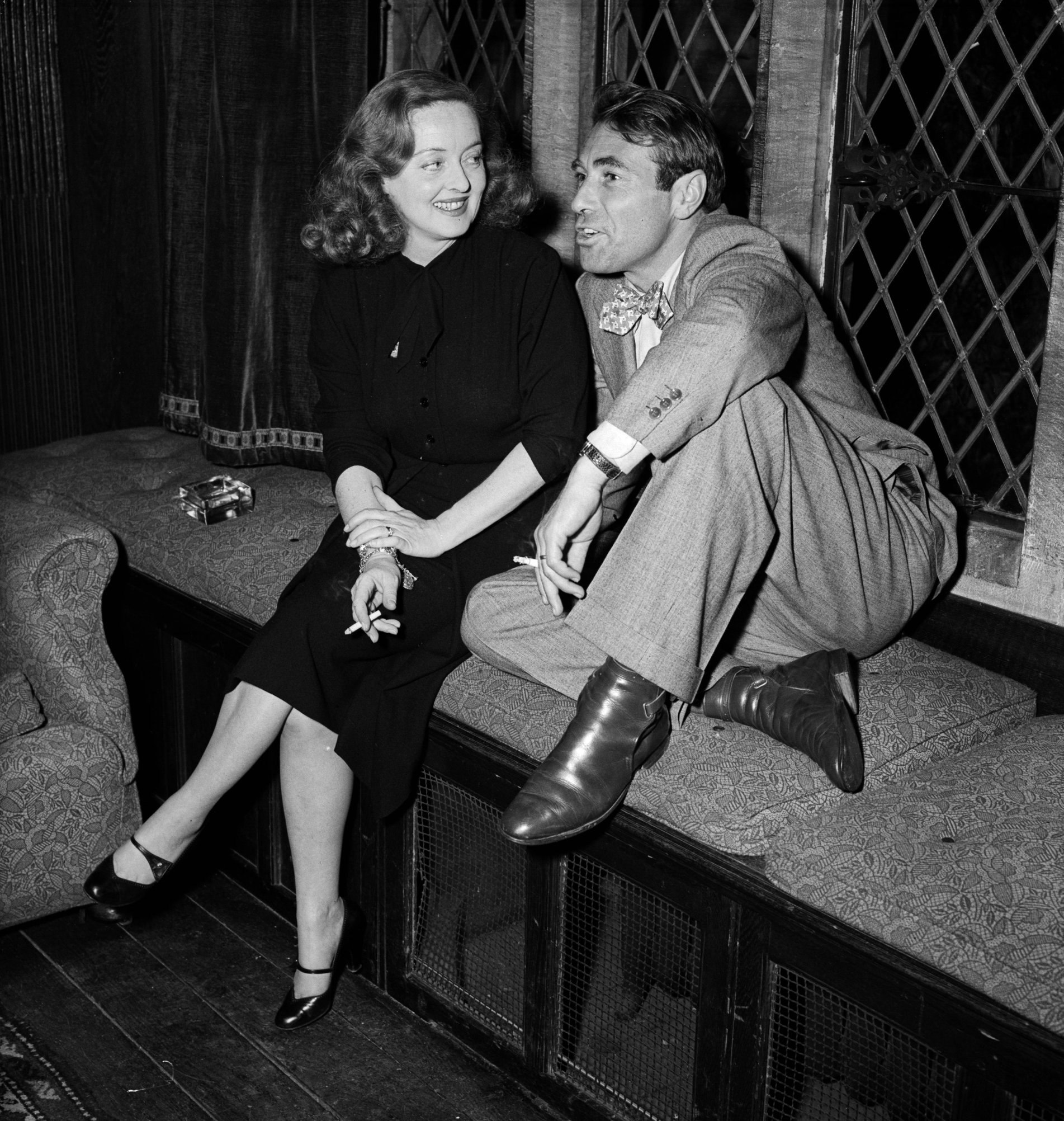 بيت ديفيس Bette Davis وغاري ميريل Gary Merrill