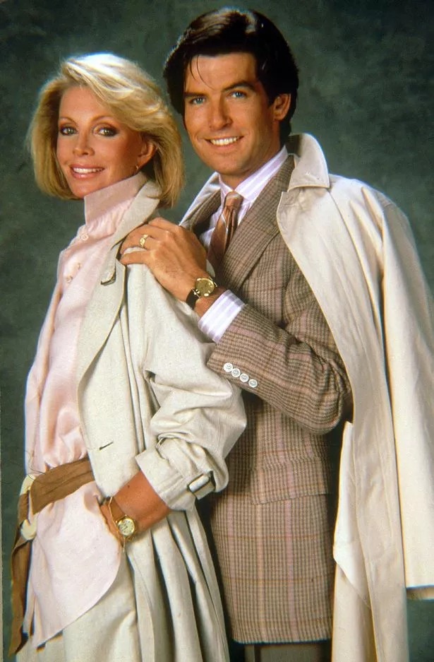 بيرس بروسنان Pierce Brosnan وكاساندرا هاريس Cassandra Harris