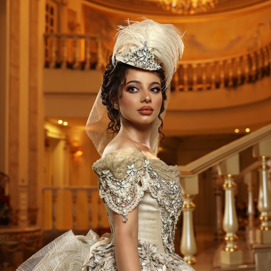 بيسان اسماعيل بفستان الزفاف