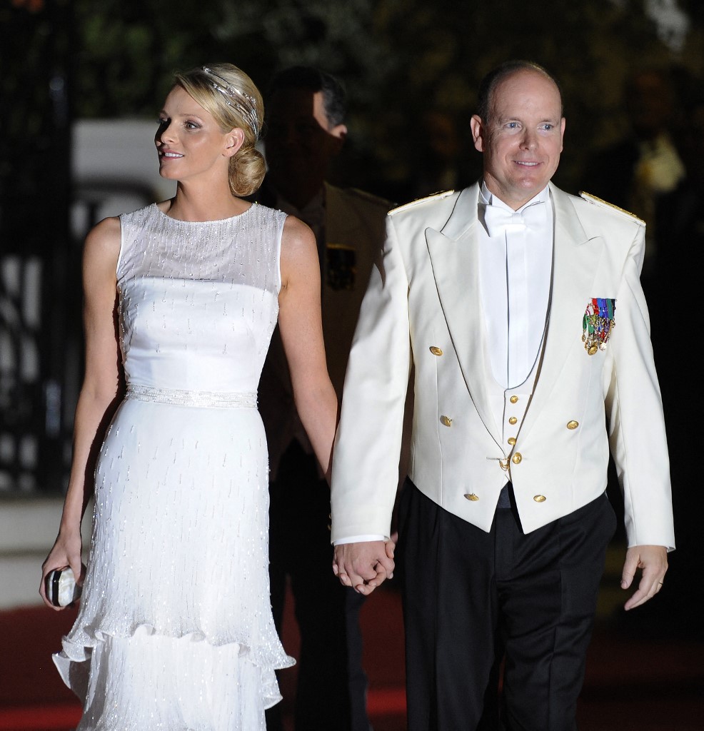 تاج The Bäumer Aigrette للأميرة شارلين