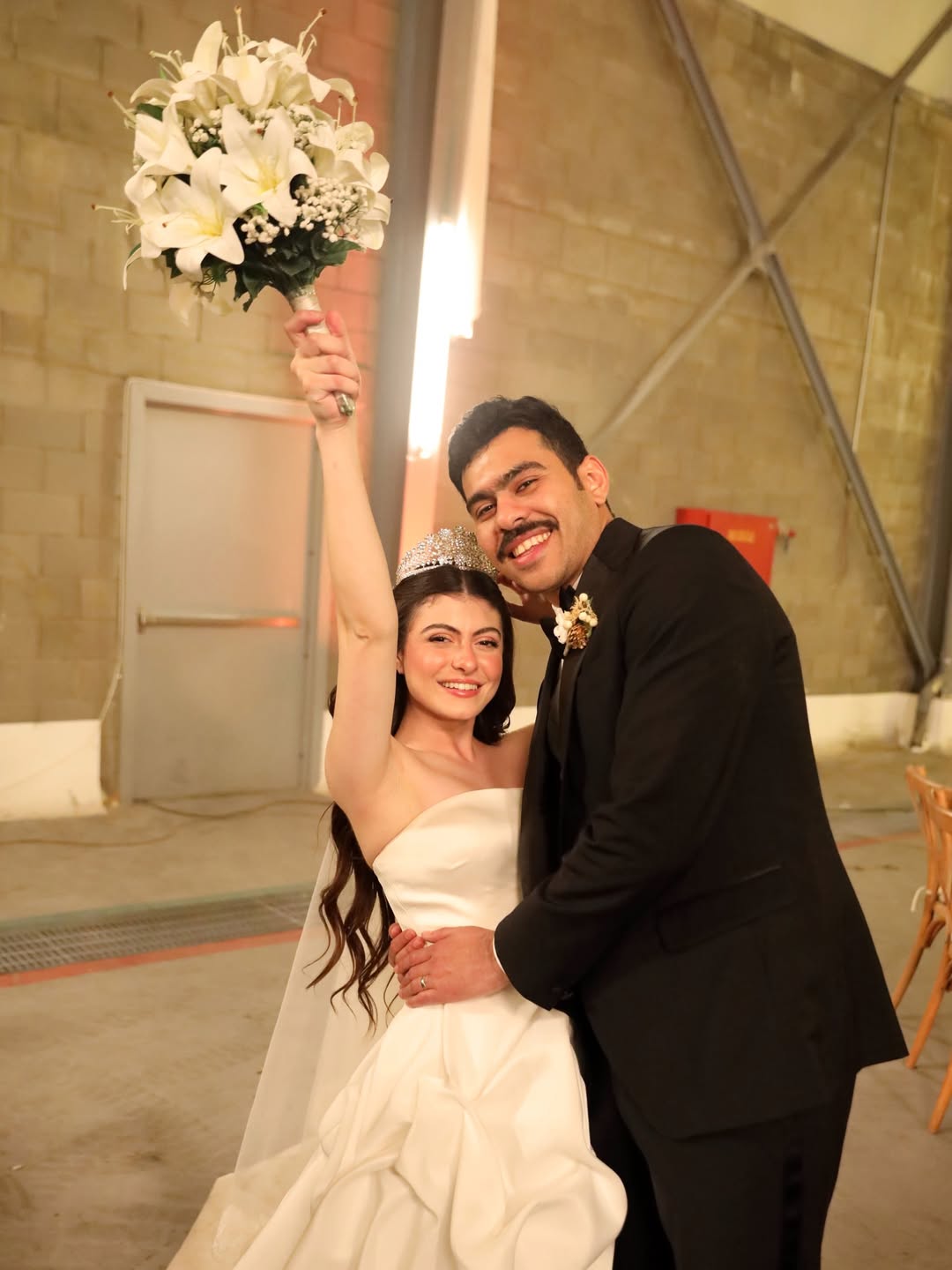 تارا عبود عروسا في مسلسل فخر الدلتا