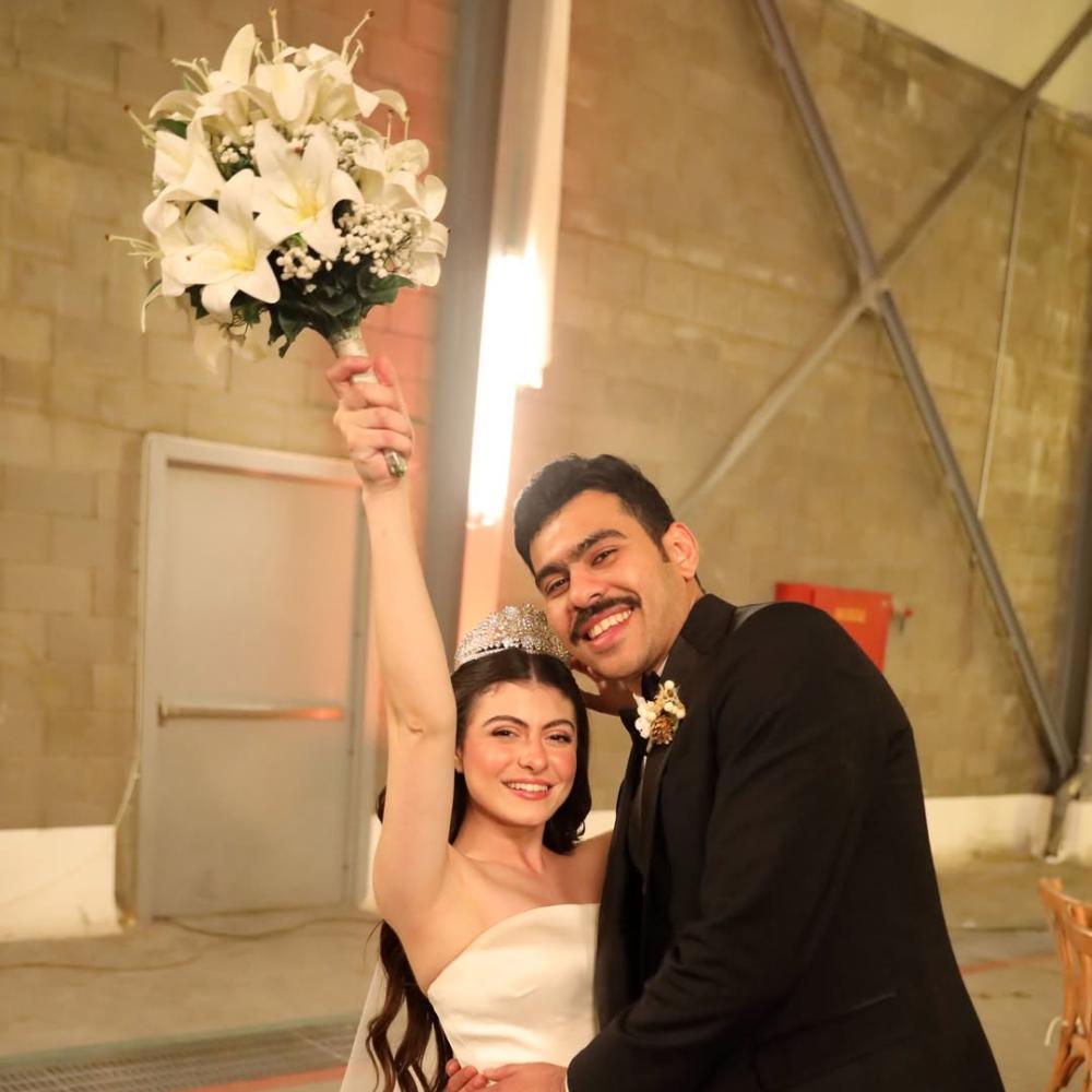 تارا عبود في مشهد مع أحمد رمزي من الحلقة الأخيرة من "فخر الدلتا"