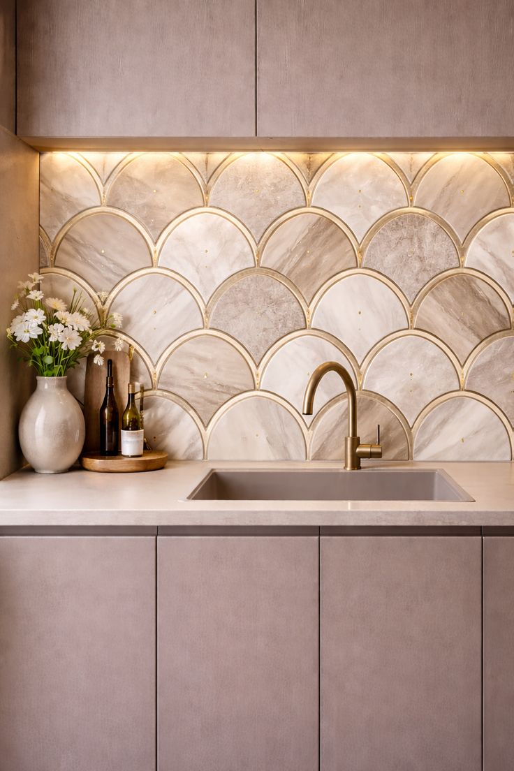 تتصدر التشطيبات الملمسية صيحات الموضة لتضفي على المطبخ جاذبية فنية