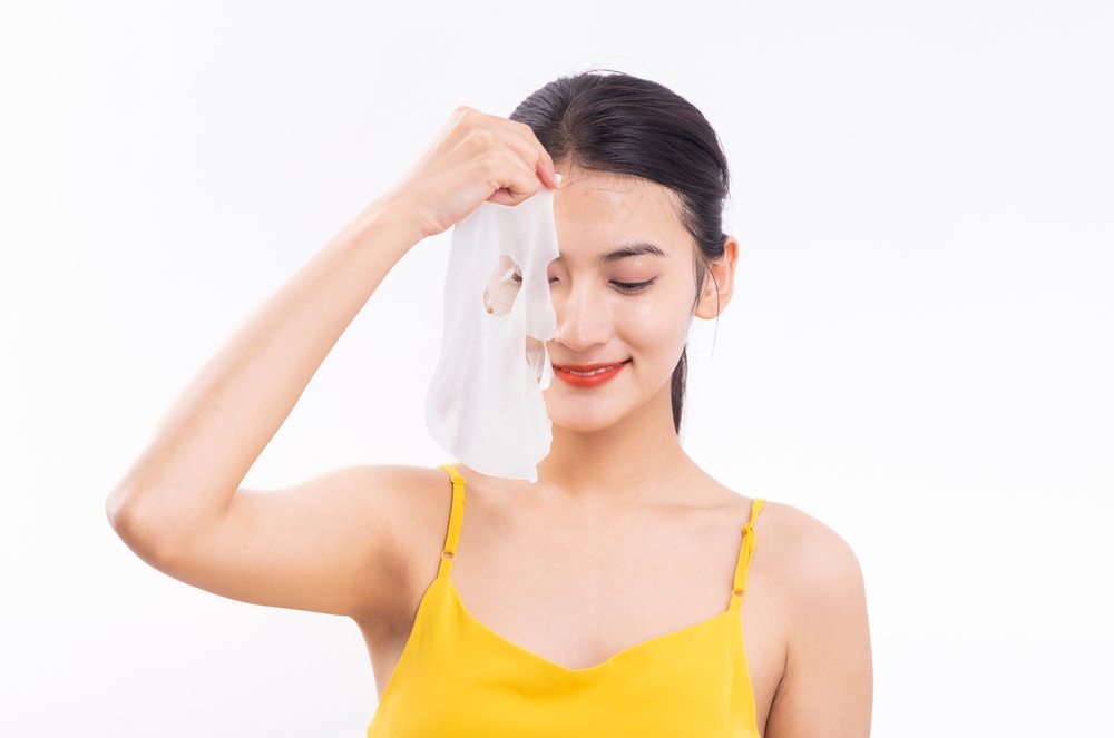 تجنبي ترك الماسك حتى يجفّ كلياً