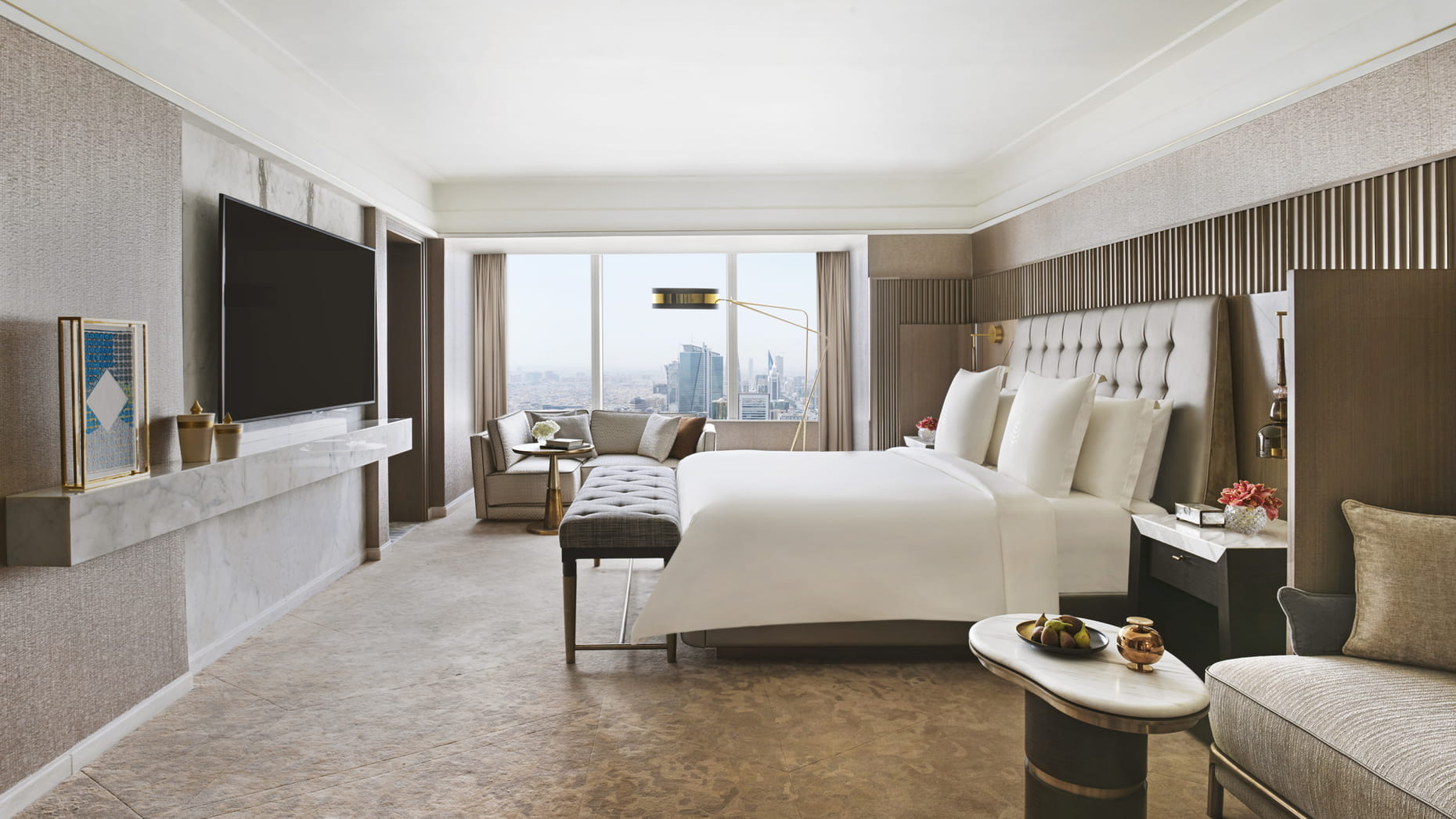 تحربة خيالية تنتظر عشاق الرفاهية في فندق فورسيزونز الرياض – برج المملكة