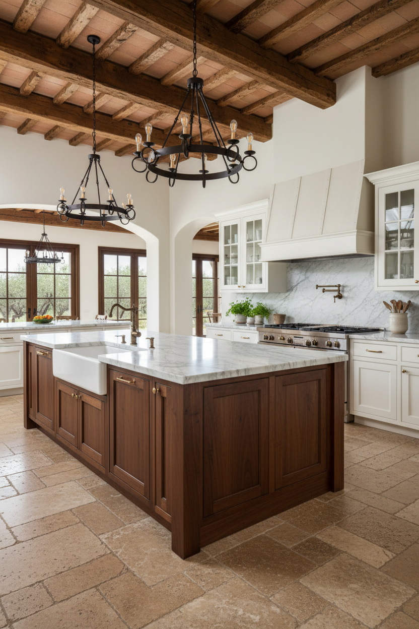 تحظى عودة المطابخ التوسكانية بترحيب كبير من المصممين الداخليين