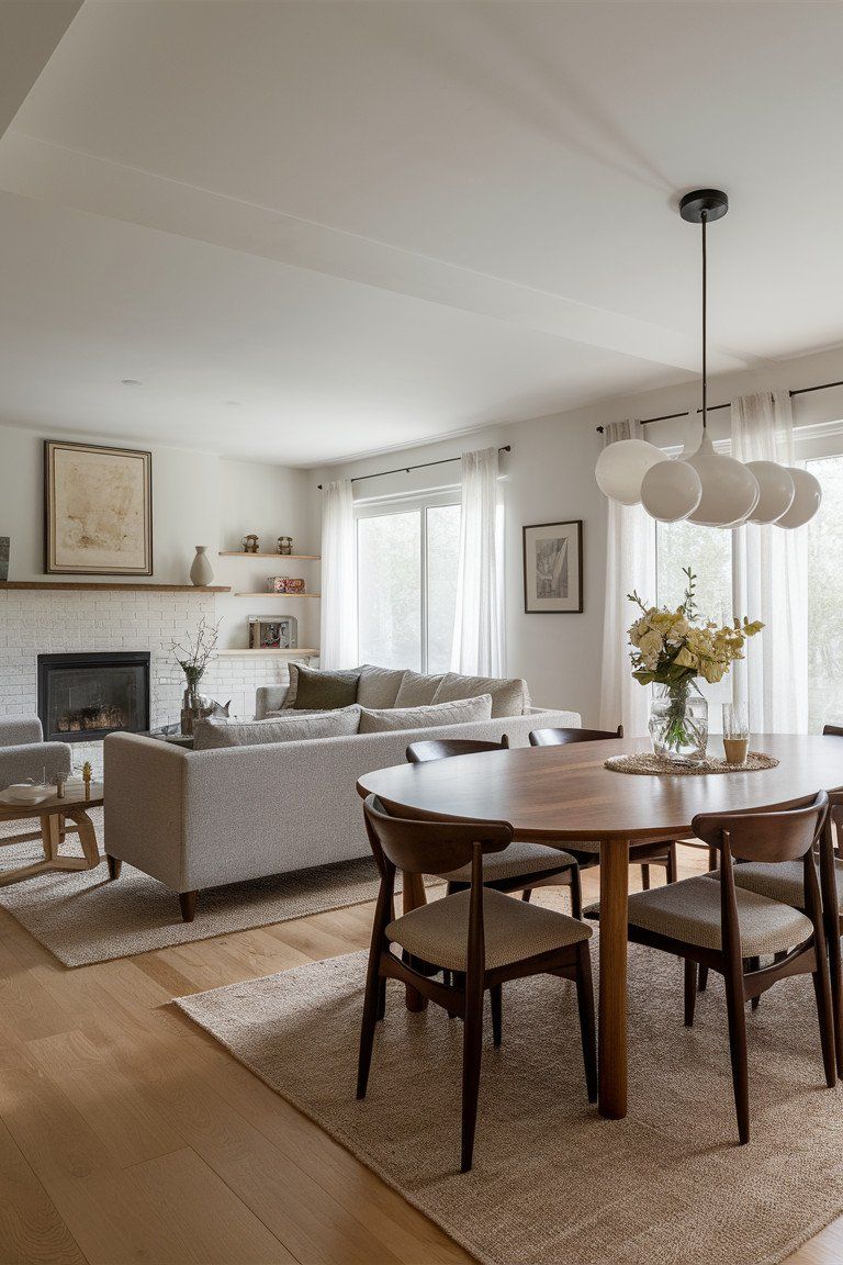 تحقيق التوازن بين القطع البارزة والهادئة يمنح المساحة إحساسًا بالراحة والاتساع