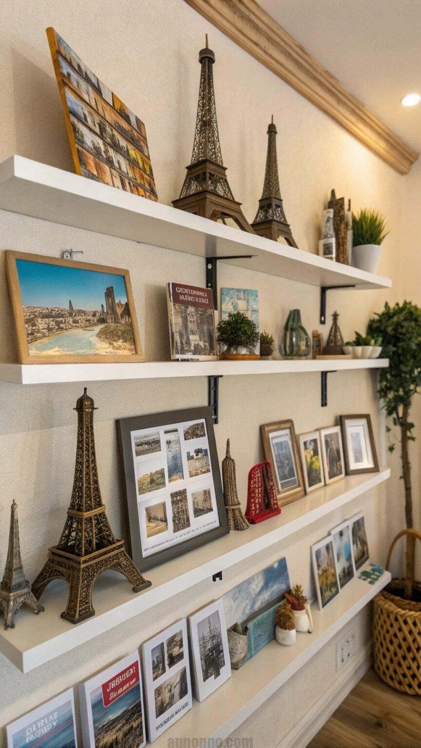 تذكارت السفر من العناصر لا تجد مكانًا في البيوت البسيطة