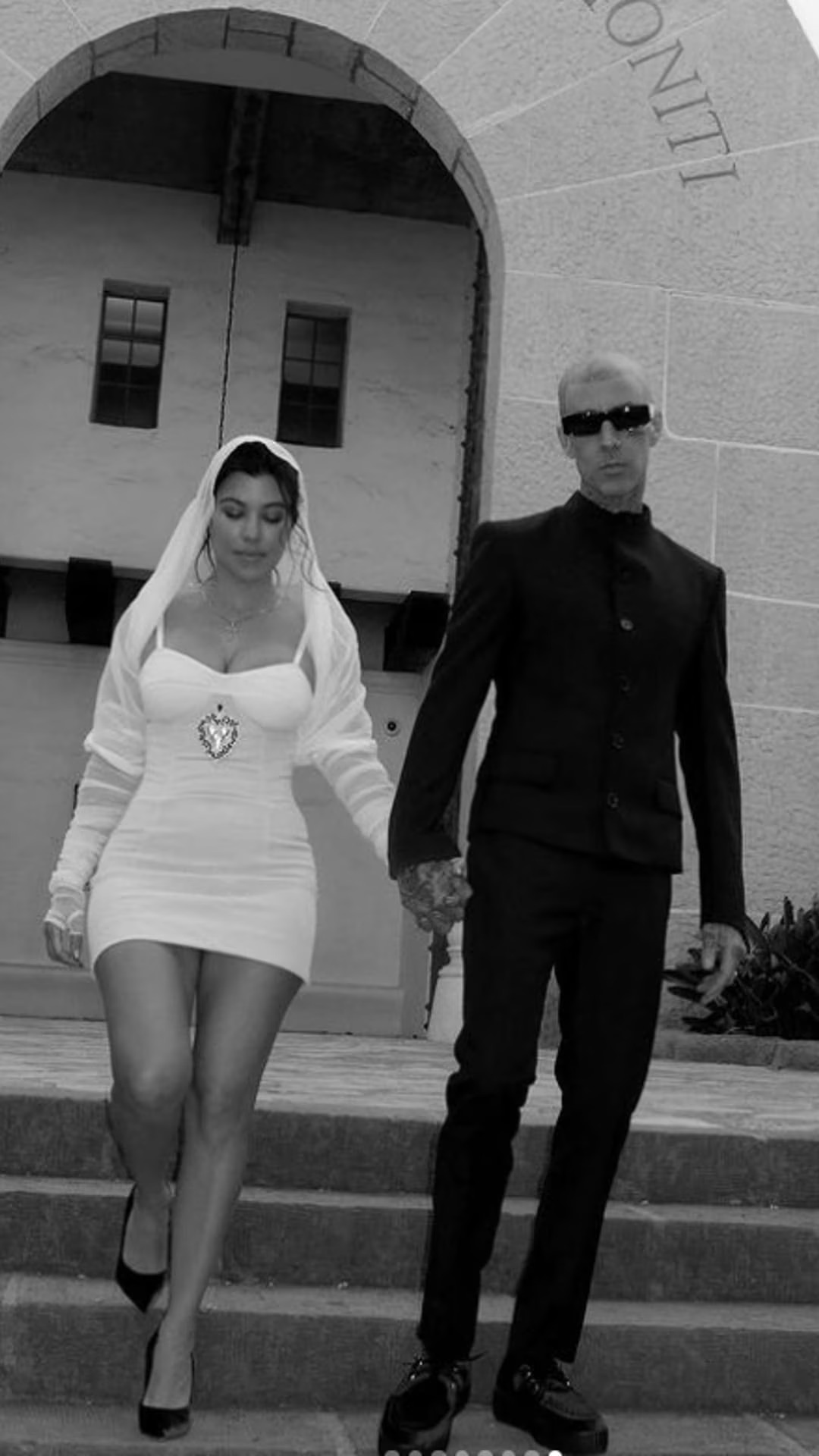 ترافيس باركر Travis Barker وكورتني كارداشيان Kourtney Kardashian