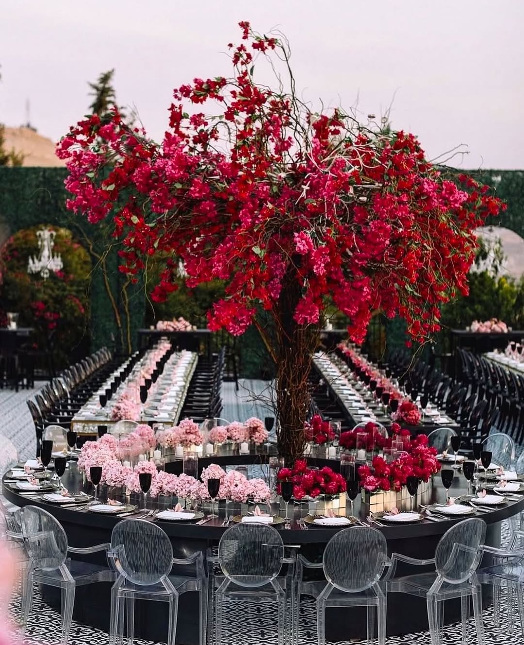 ترف بصري في حفل زفاف تنظيم MyEventDesign