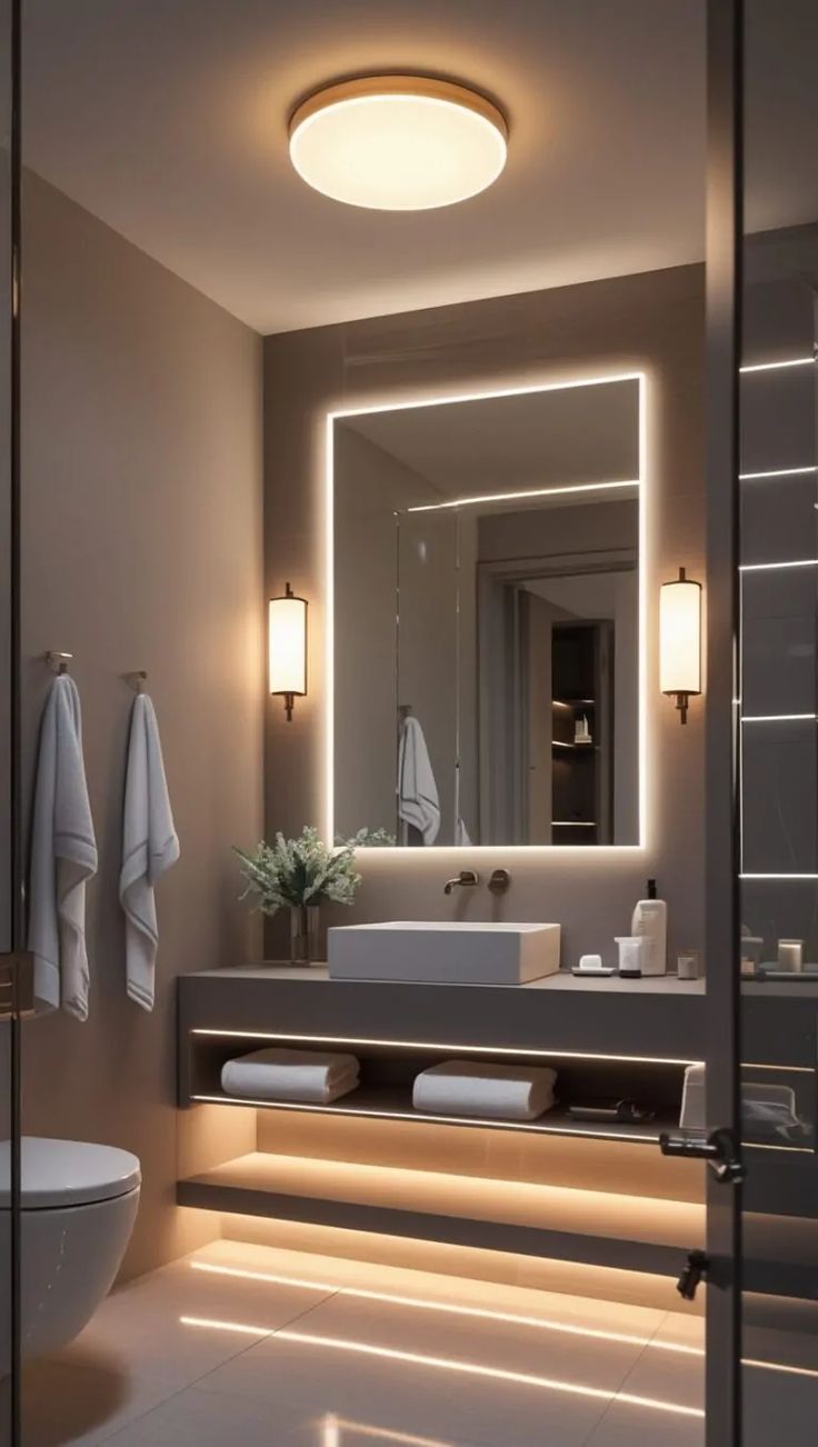 تساهم مصابيح الـ LED ذات الإضاءة الناعمة في خلق أجواء هادئة ومريحة