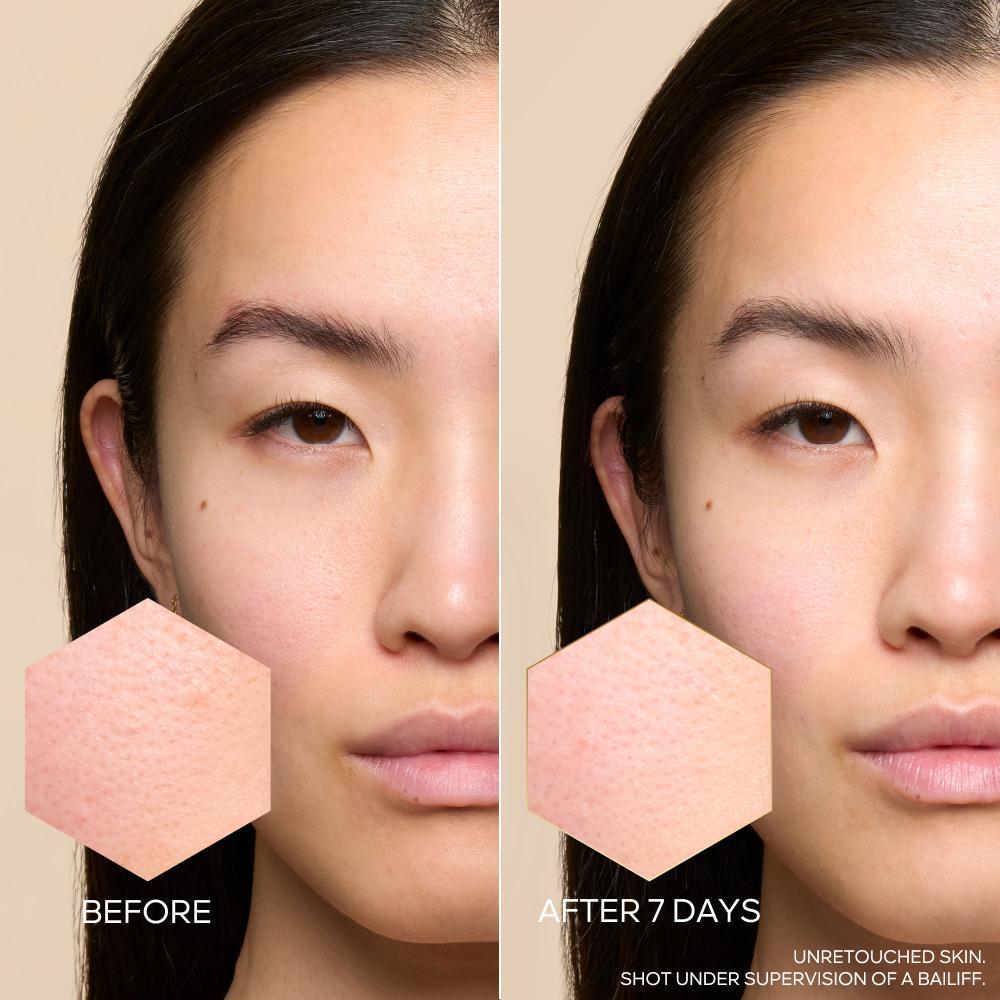 تستعيد البشرة مظهر اكثر نعومة بفصل تقنية الإصلاح المتقدمة الجديدة في واتوري أويل سيروم