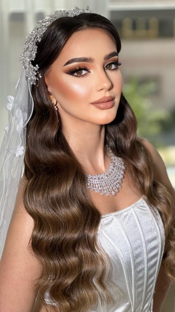 تسريحة عروس من اخصائية تساريح العرايس حليمه احمد
