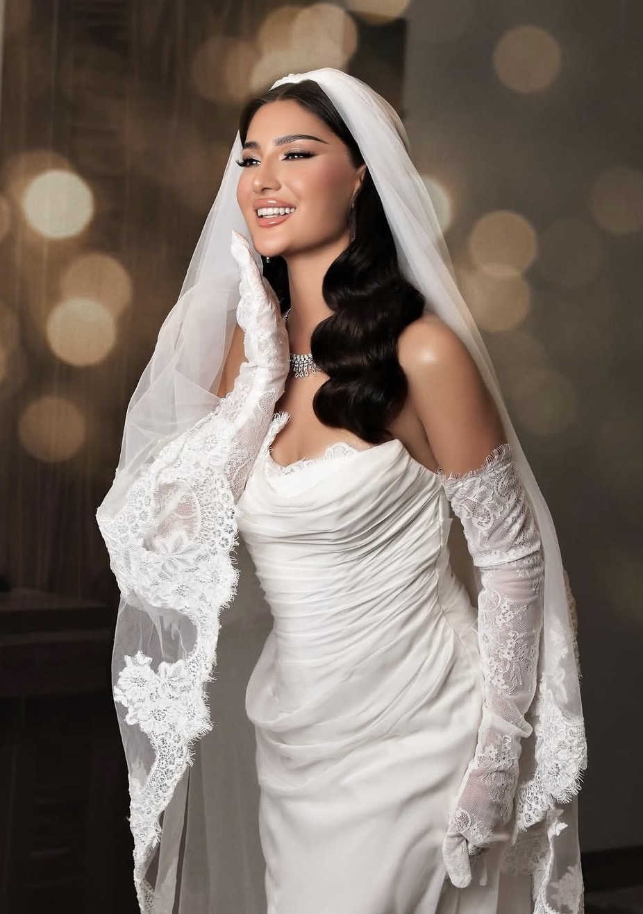 تسريحة عروس من مصففة الشعر رنا نزيه