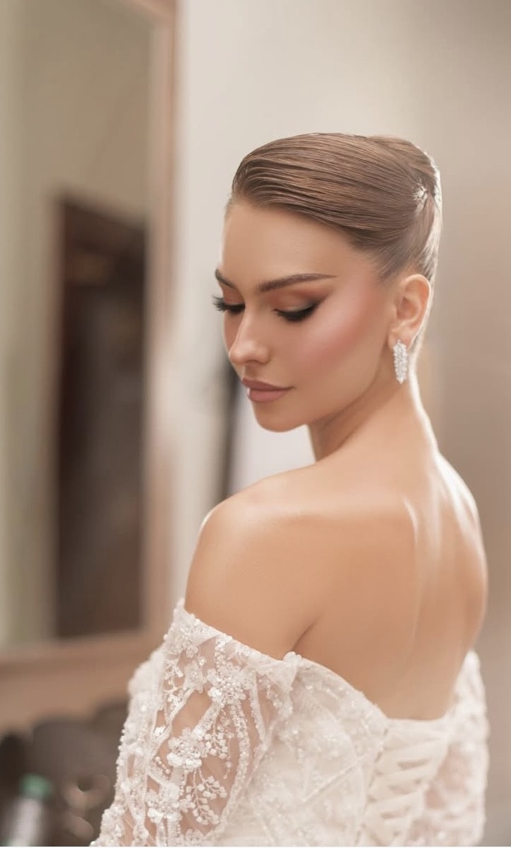 تسريحة عروس من مصففه الشعر رنا نزيه