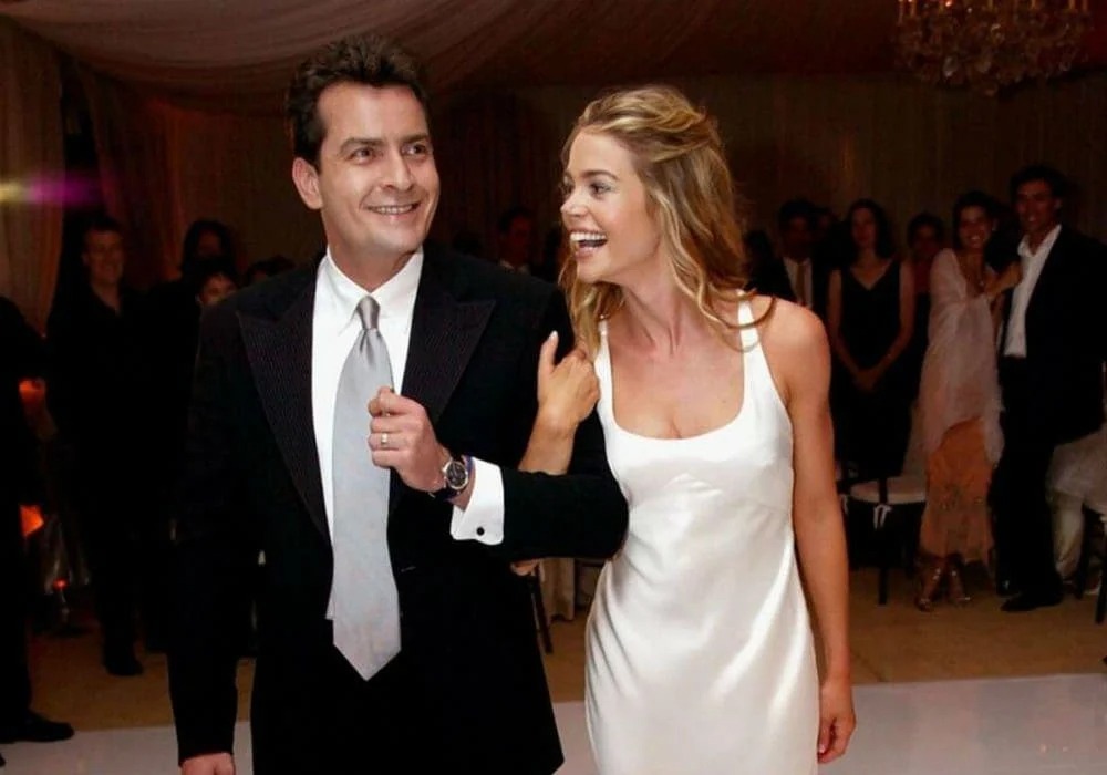 تشارلي شين Charlie Sheen ودينيس ريتشاردز Denise Richards