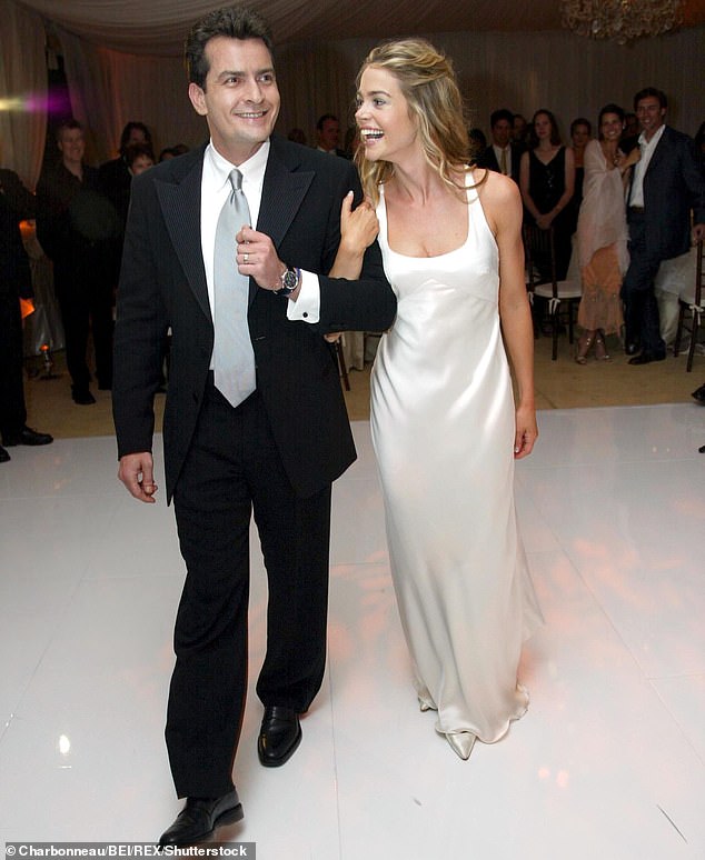 تشارلي شين Charlie Sheen ودينيس ريتشاردز Denise Richards