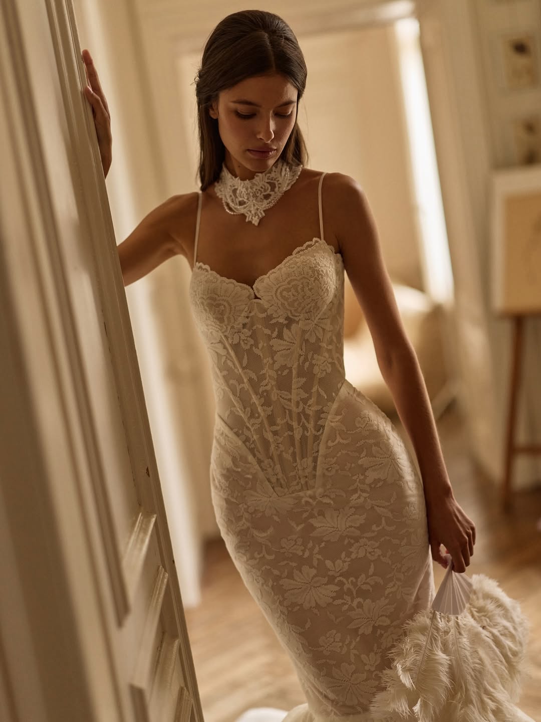 تشوكر قماش 2026_ الصورة من Athenea Novias