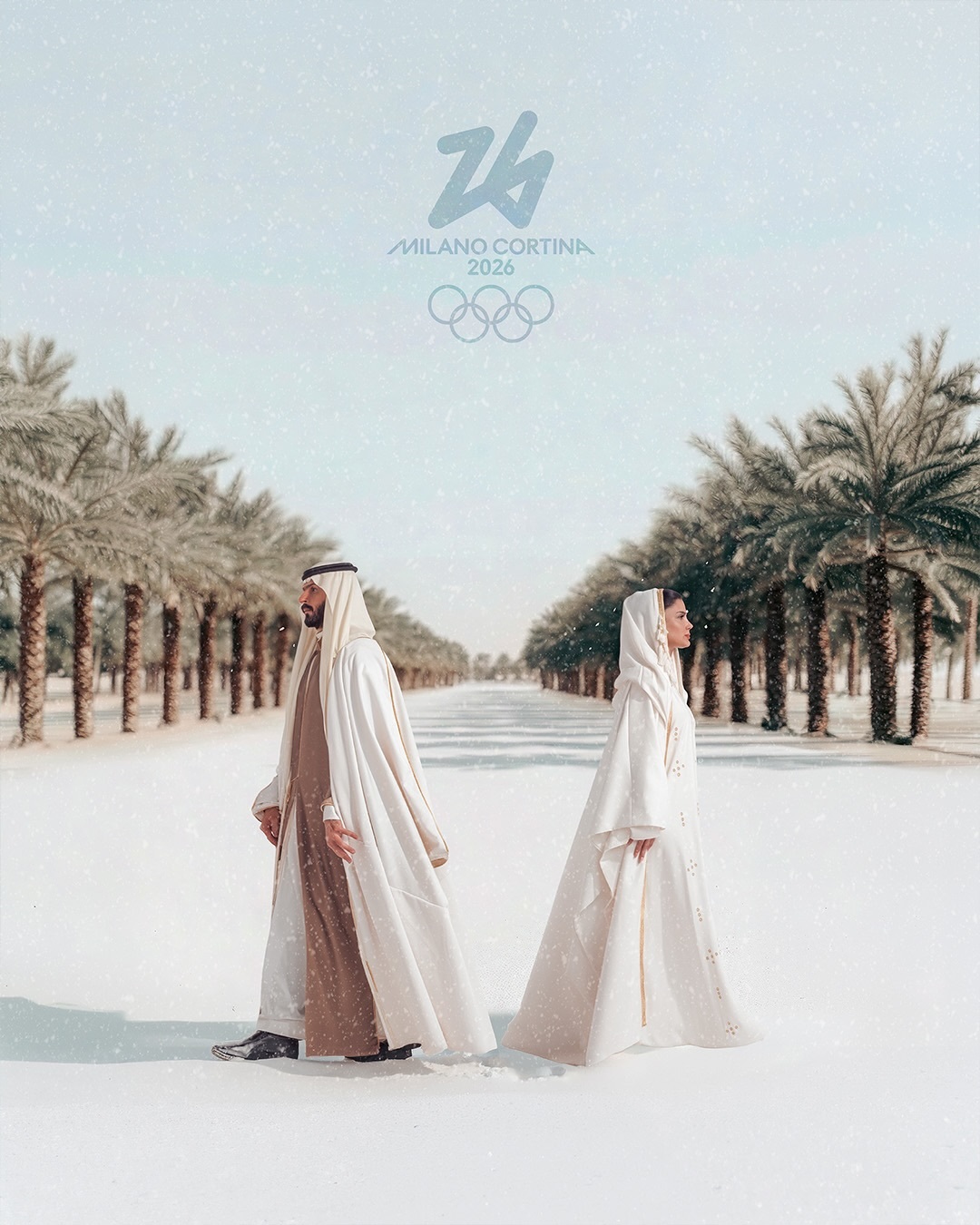 تصاميم الفريق السعودي لحفل افتتاح الألعاب الأولمبية الشتوية ميلانو 2026
