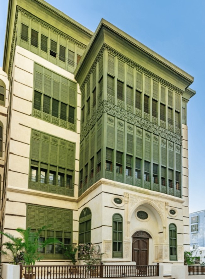 تصميم تراثي أصيل للرواشين في في بيت جوخدار