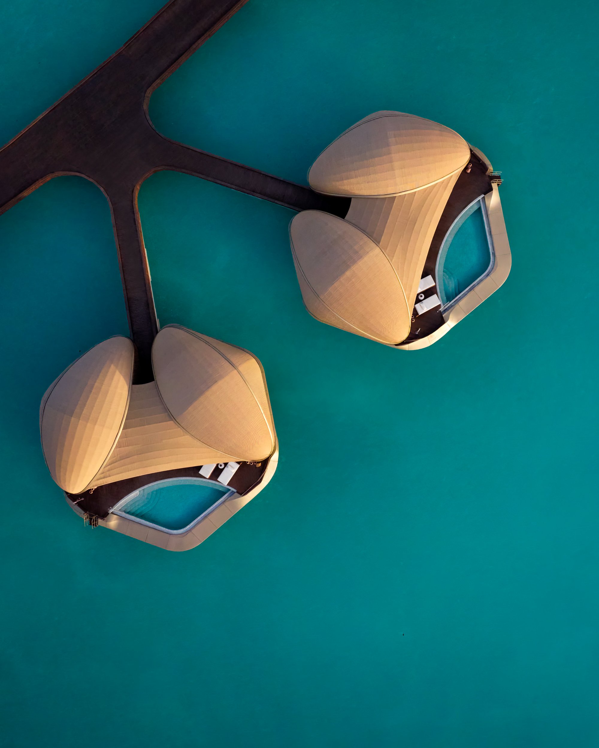 تصميم عصري فاخر  لمنتجع نجومه، ريتز كارلتون ريزيرف