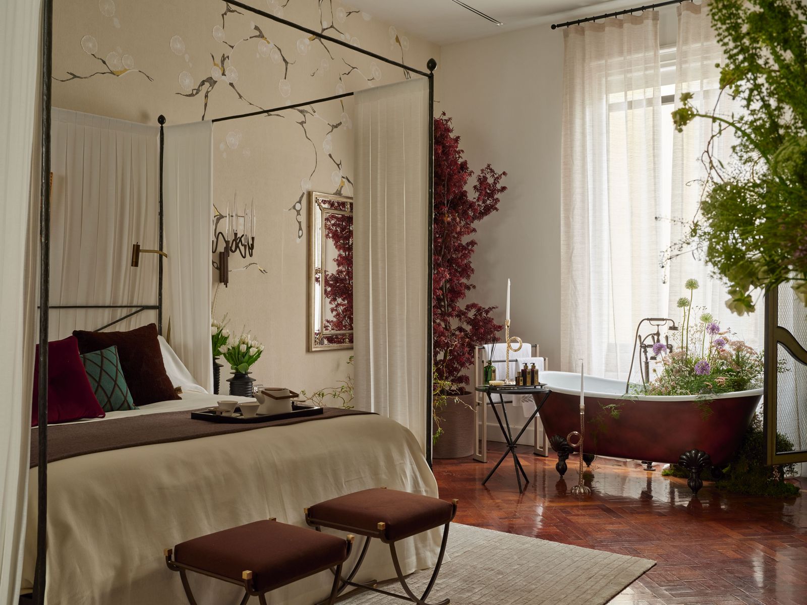تصميم غرفه نوم جزء من L’appartamento by Artemest Milan Design week