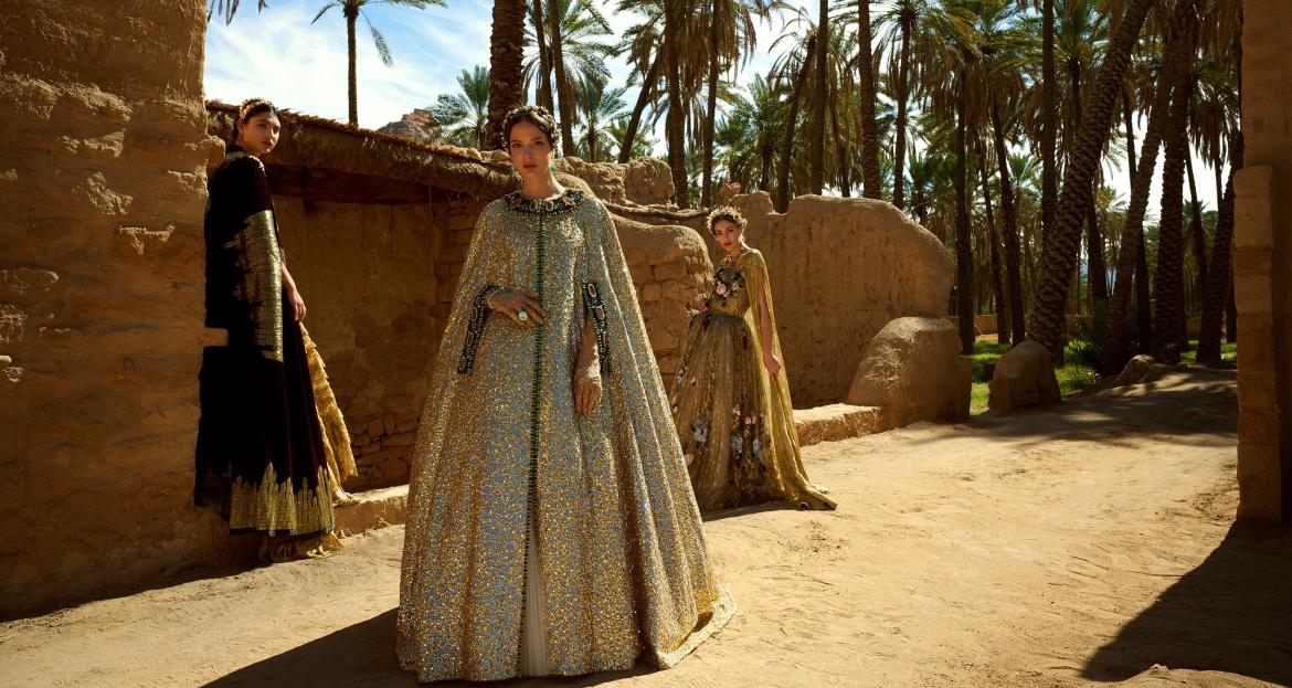 تصوير حملة للعلامة العالمية Dolce & Gabbana في العلا
