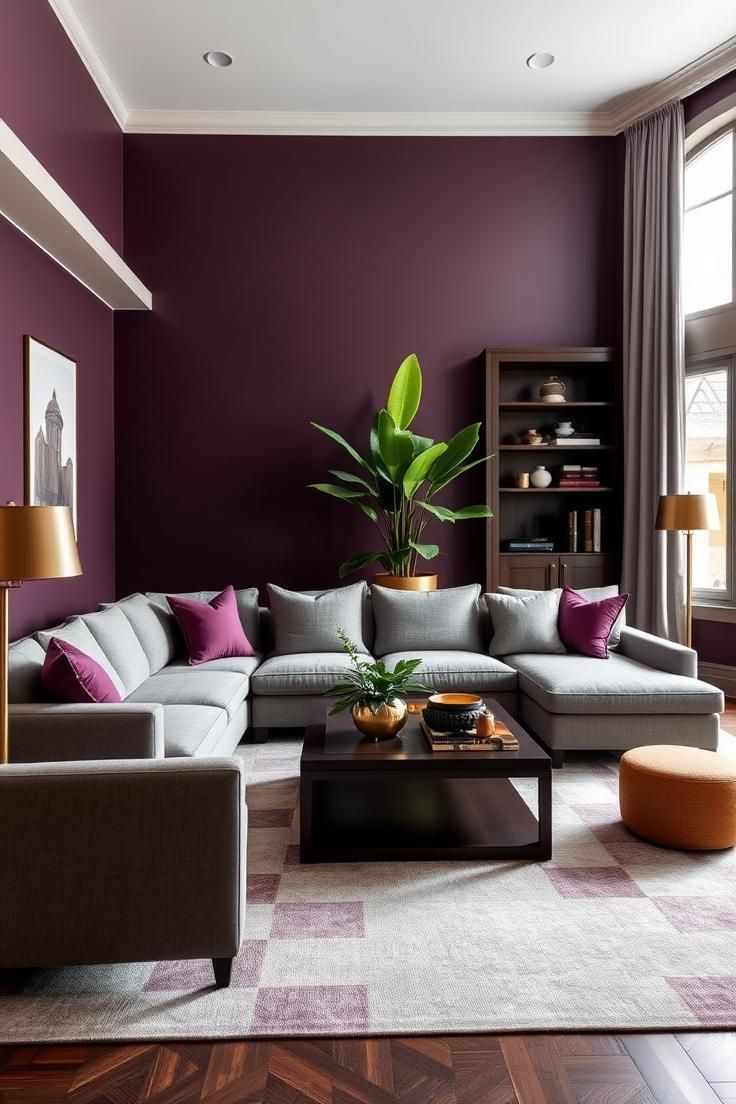 تضيف الدرجات المتوسطة إلى الداكنة في المساحات المحدودة عمقًا وأناقة واهتمامًا بصريًا