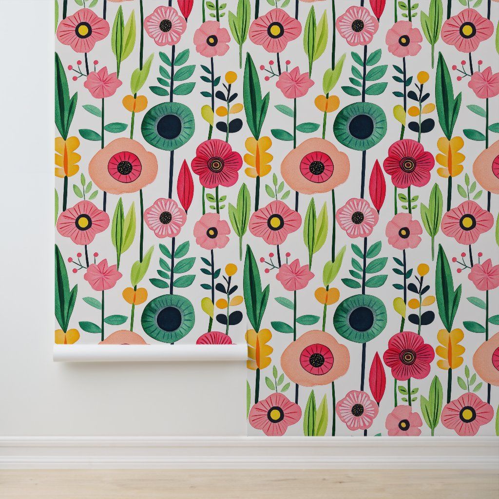 تعود تصاميم ورق الحائط الجريئة إلى الواجهة من جديد