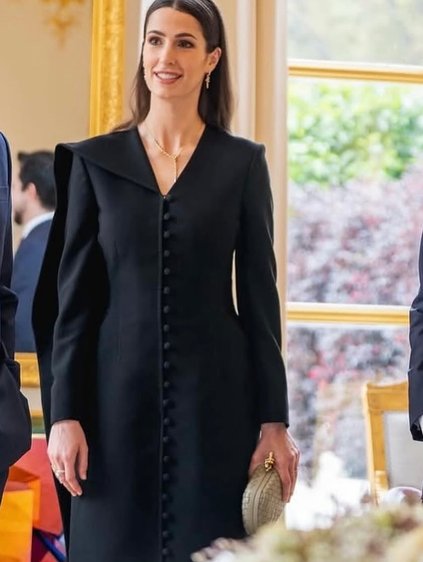 اطلالة الأميرة رجوة بتوقيع من منى الشبل - الصورة من منى الشبل