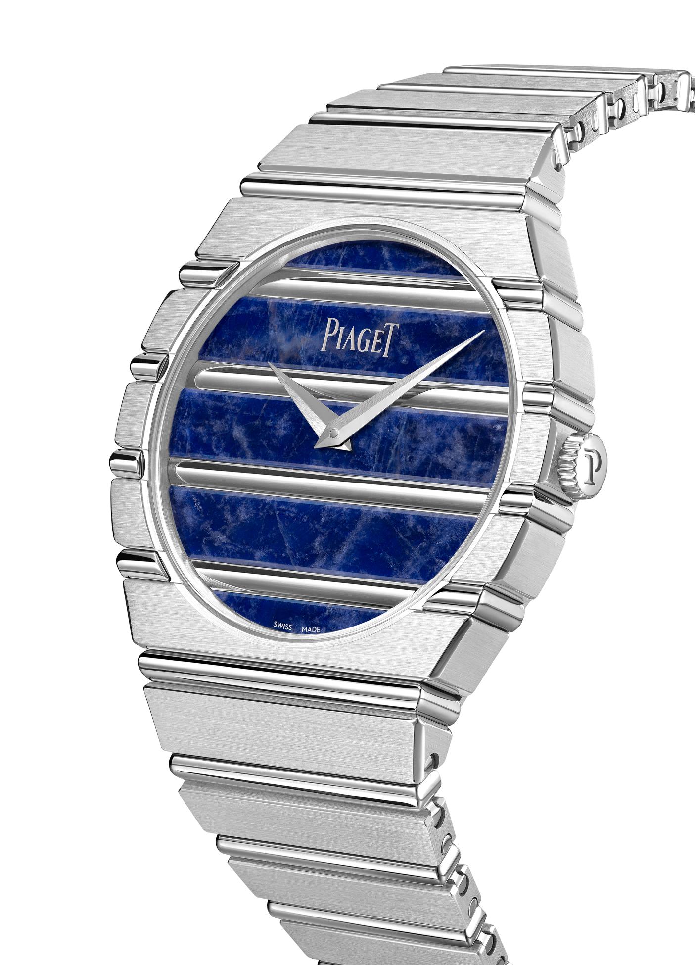 تفاصيل المفصّصات المنقوشة في مجموعة Piaget Polo
