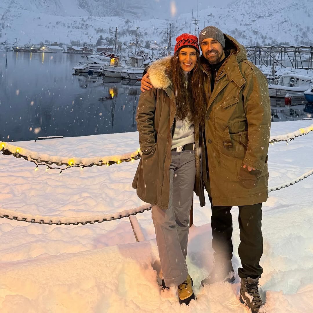 إبراهيم تشيليكول وزوجته ناتالي يارجان