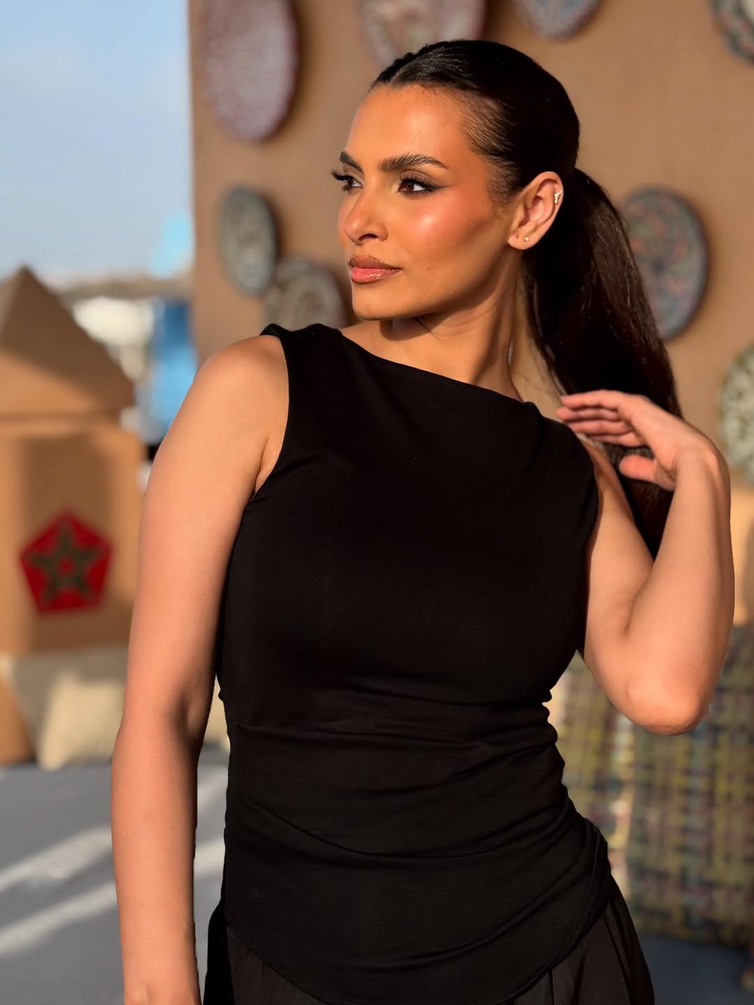 تفضل كارمن سليمان الاهتمام بالبساطة في إطلالتها