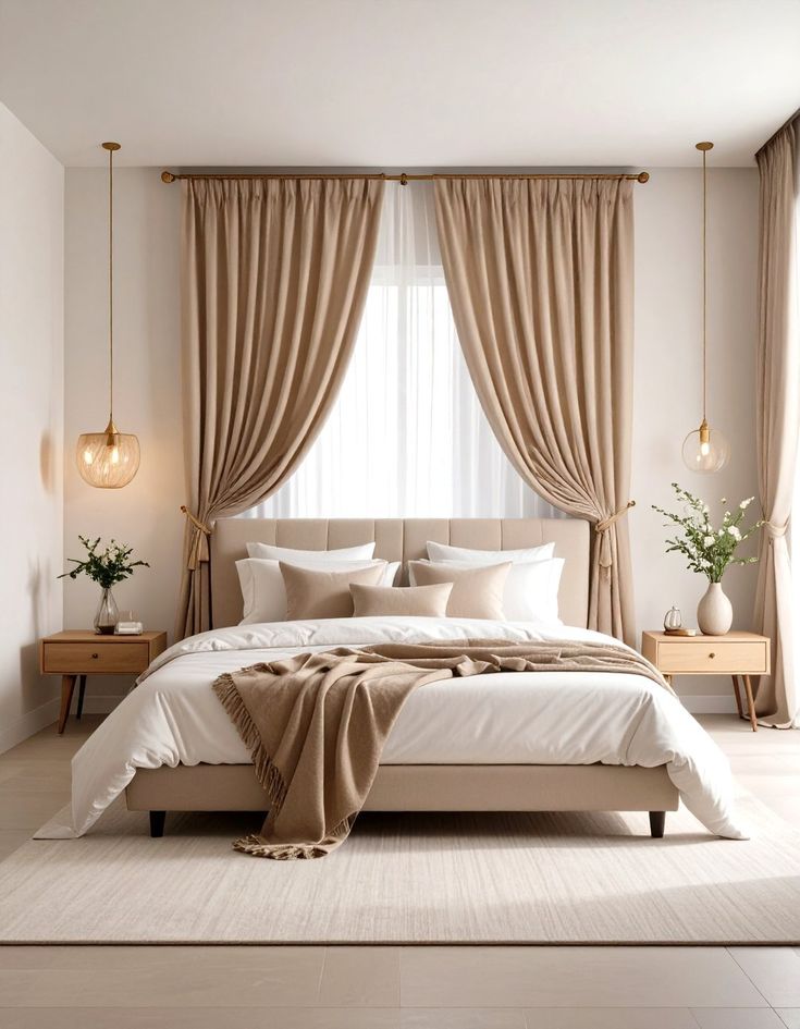 تلعب الستائر دورًا جوهريًا في تعزيز أناقة غرف المنزل